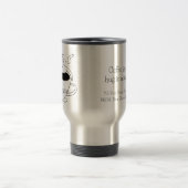 Man submerged in a cup of coffee トラベルマグ (中央)