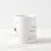 Man submerged in a cup of coffee モーフィングマグカップ (中央)