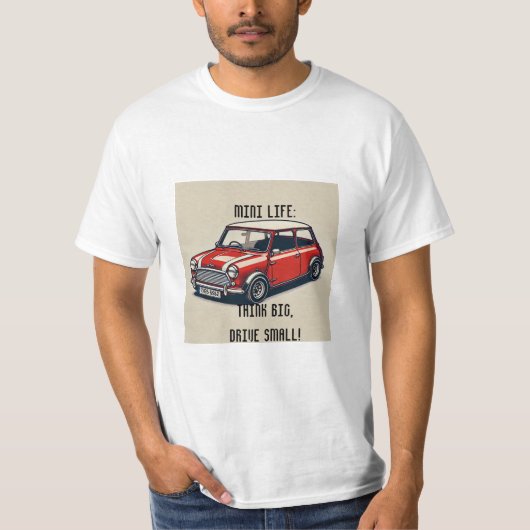 Man T-Schirt Mini Cooper Tシャツ (正面)