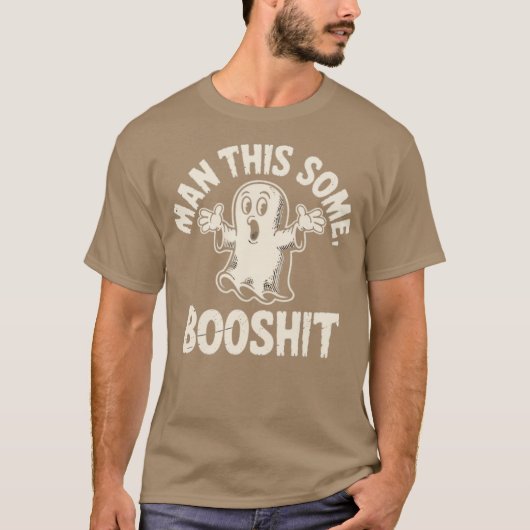 Man This Some Booshit Tシャツ (正面)