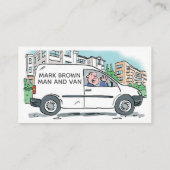 Man & Van、社名Van 名刺 (裏面)