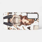 man&woman ver1 : Samsung Galaxy S21タフケース Samsung Galaxyケース (裏面横)