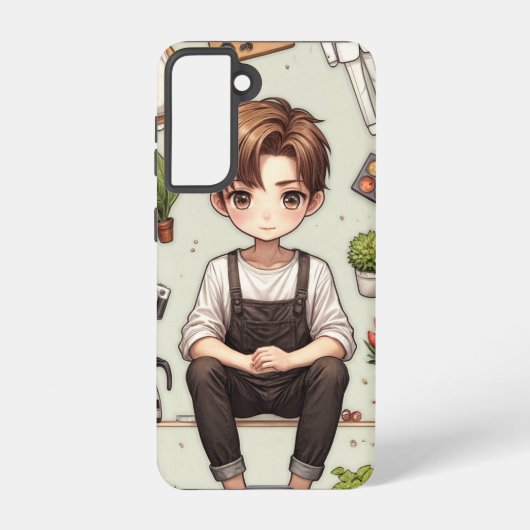 man&woman ver.1サムスンギャラクシーS21タフケース Samsung Galaxyケース (裏面)