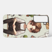 man&woman ver.1 Samsung Galaxy S22+タフケース Samsung Galaxyケース (裏面横)