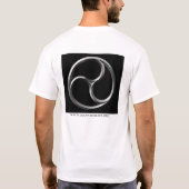 Manaはワイシャツ- 1つの小型のロゴ、1の背部--に通します tシャツ (裏面)