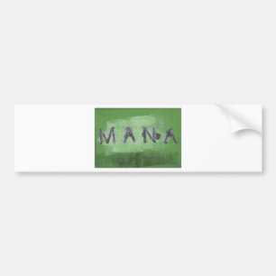 Mana (緑) バンパーステッカー