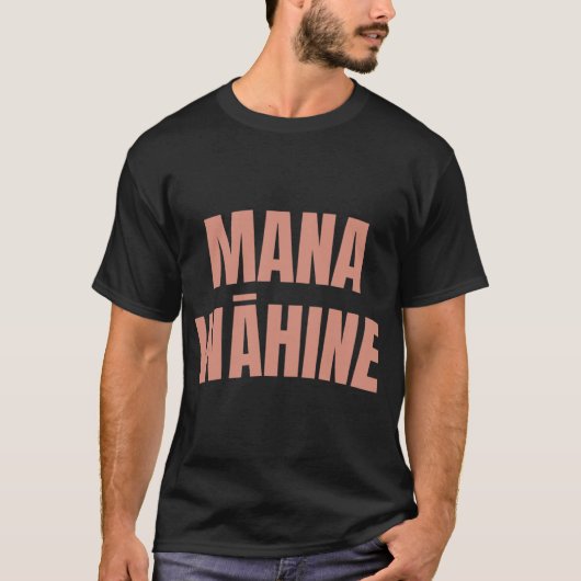 mana whine girl boss women power hawaii tシャツ (正面)