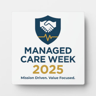 Managed Care Week 2025 - イーゼル付き5.25 x 5.25 フォトプラーク