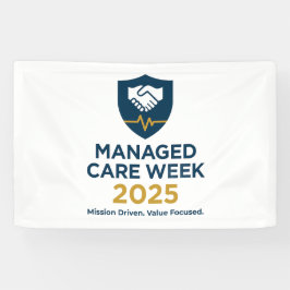 Managed Care Week 2025 - オフィスバナー 横断幕