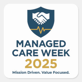 Managed Care Week 2025 - ステッカーシート（20枚） スクエアシール