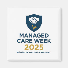 Managed Care Week 2025 - 直径2.25インチのマグネット マグネット