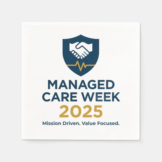 Managed Care Week 2025 - Cocktail Napkins スタンダードカクテルナプキン (正面)