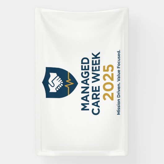 Managed Care Week 2025 - Office Banner 横断幕 (縦)