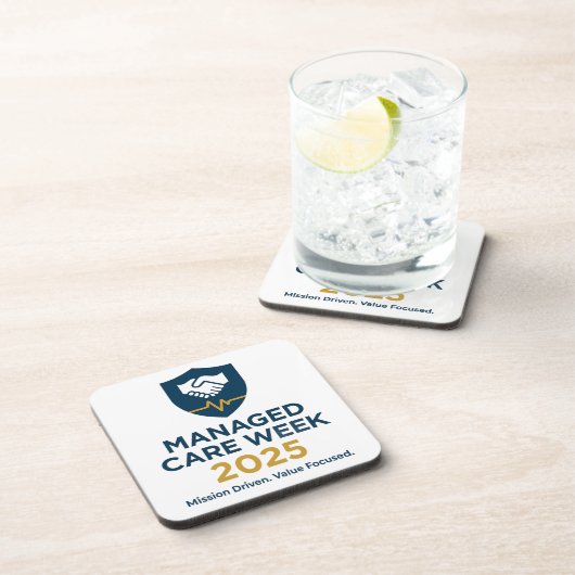 Managed Care Week 2025 - Plastic Coaster Set コースター (右側)