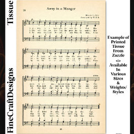 Manager遠くに Sheet Music DU8 Decopage 薄葉紙