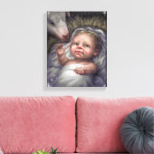 Manager Canvas Printの子 キャンバスプリント (インサイチュ (リビング))