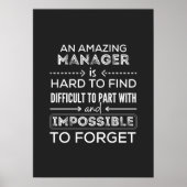 Manager, Gift For Manager, A Truly Great Manager ポスター (正面)