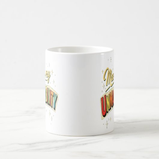 Managing my Unmanageability - Mug コーヒーマグカップ (中央)