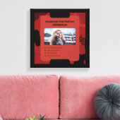 Managing Postpartum Depression Awareness Design キャンバスプリント (インサイチュ (リビング))