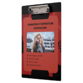 Managing Postpartum Depression Awareness Design クリップボード (左)