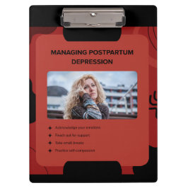 Managing Postpartum Depression Awareness Design クリップボード