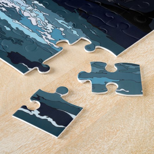 Manarola ジグソーパズル (側面)