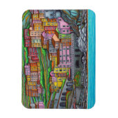 Manarola 3"x4"のカラー写真磁石 マグネット (縦)