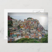 Manarola - Cinque Terre -イタリアの郵便はがき ポストカード (正面/裏面)