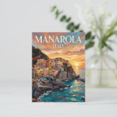 Manarola Italy ポストカード (スタンド正面)