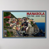 Manarola Town ポスター (正面)