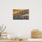 Manasquan, New Jersey – ラージ・レター・シーン ポスター (キッチン)