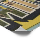 Manasquan, New Jersey - Large Letter Scenes 2 ポスター (角)