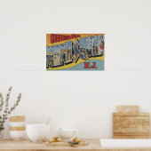 Manasquan, New Jersey - Large Letter Scenes 2 ポスター (キッチン)