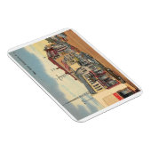 Manasquan NJ、Main St、ヴィンテージ マグネット (右側)
