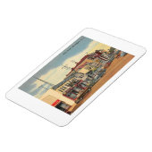 Manasquan NJ、Main St、ヴィンテージ マグネット (左側)