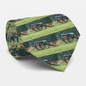 Manassasの戦場のシカの大砲 ネクタイ (ロール)