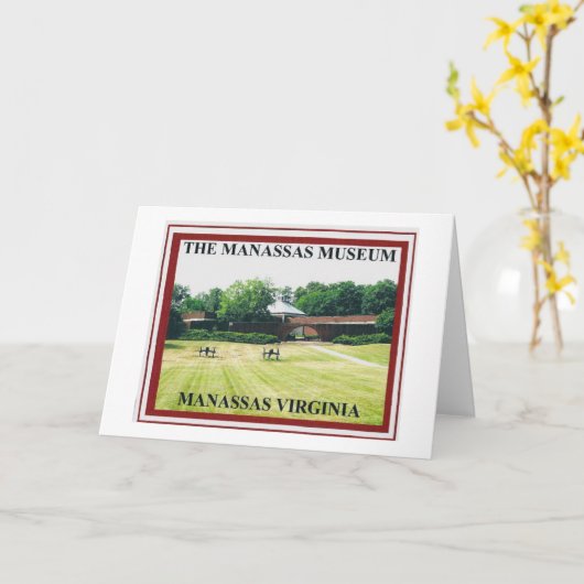 MANASSAS博物館 カード (黄色い花)