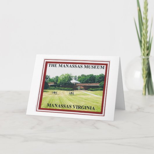 MANASSAS博物館 カード (正面)