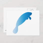 Manateeはがき ポストカード (正面/裏面)