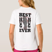 Manatee - Best Hug Ever - Hug - ASL Design Tシャツ (裏面)