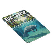 Manatee in Blue Spring State Park マグネット (右側)