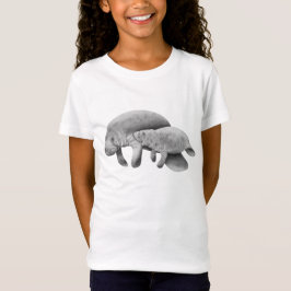 Manatee Mother and Calf Tシャツ