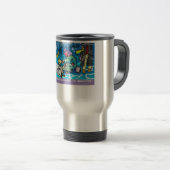 Manates Inhumanatee Tee Mugsカおもしろいードなど トラベルマグ (正面右)