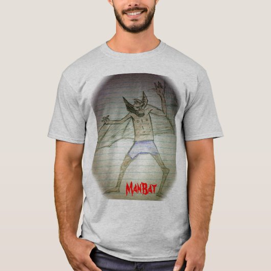 ManBat! Tシャツ (正面)