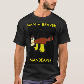 manbeaverの同等化 tシャツ