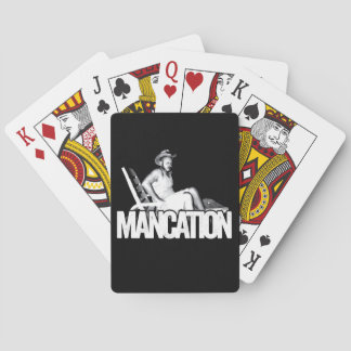 Mancationのクラシックカード トランプ