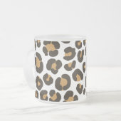 Manchas de Jaguar フロストグラスマグカップ (正面左)