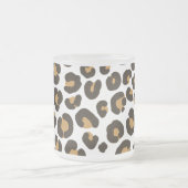Manchas de Jaguar フロストグラスマグカップ (中央)