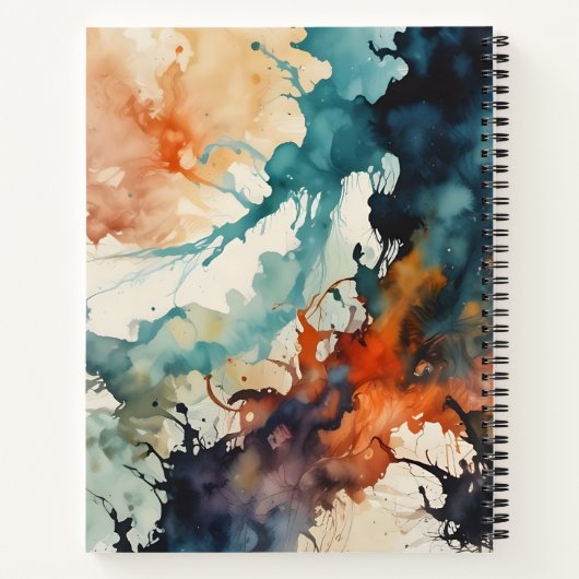 Manchas de Tinta ノートブック (裏面)