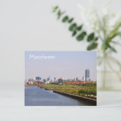 ManchesterからSalford Quaysはがき ポストカード (スタンド正面)